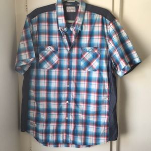 7 Diamonds Vintage Plaid Shirt